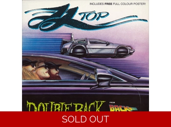 ZZ Top ‎– Doubleback - UK Limited Edition 3 Track 12" Black Vinyl c/w Fold Out Poster